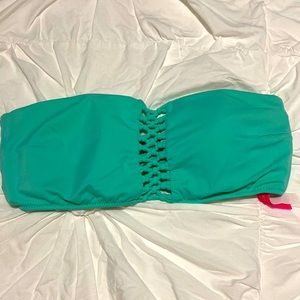Aqua bandeau swim top